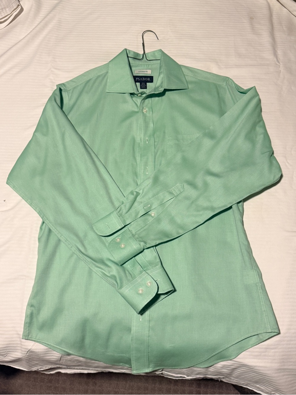 Jos. A. Bank Men's Light Mint Green Dress Shirt